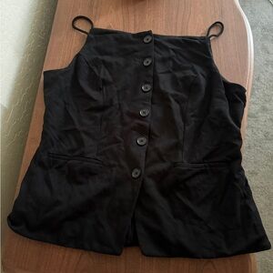 Sunday in Brooklyn Black Blouse (Anthropologie)